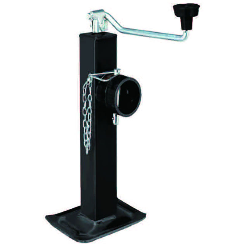 1BJY-TJ-40 Capacity 7000LBS Weld on Trailer Parts and Accessories Trailer Direct-Weld Square Jack With Footplate