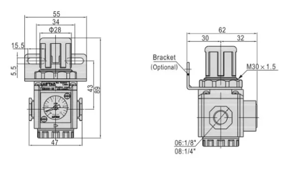 G Series GR400-10/15 Air Source Treatment Unit air drying Compressed Air System Filter Pressure Regulator for sale