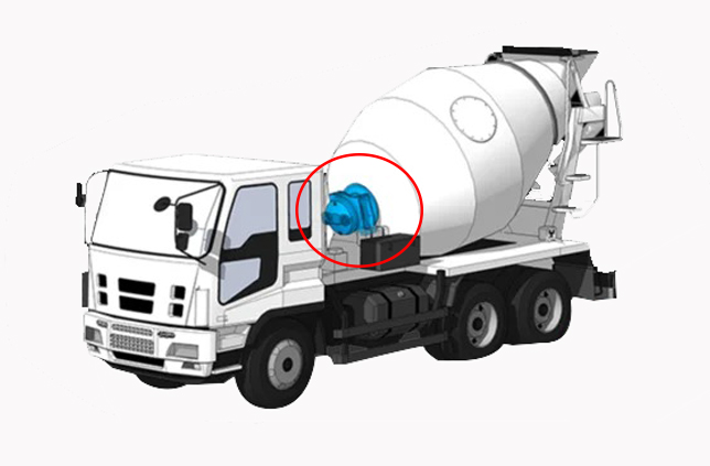 700C3 Series  Track Drive Planetary Gear Drives Speed Reducer Gearbox