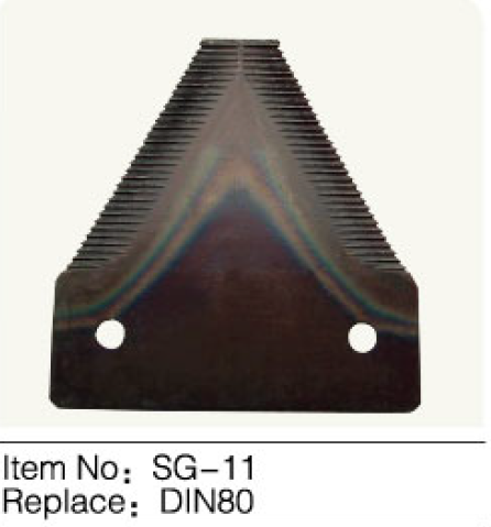 SG-11 Knife Section Replacement of Agricultural Combine Harvester DIN80
