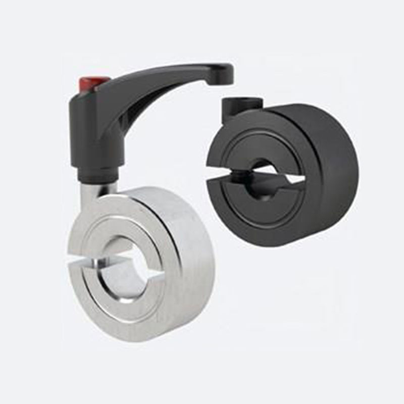 Professional Hinged Carbon Stainless Steel Set Screw Single Collar Custom Quick Release Split Hex One Two Piece Shaft Clamp