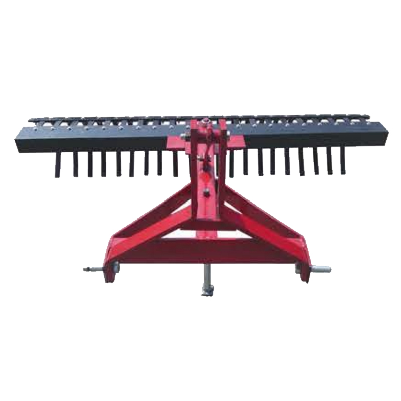 LR Series Landcaspe Rake for Raking Weeds with 65Mn Steel Rake Fingers