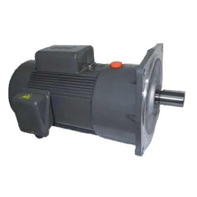 Vertical/Horizontal Gearbox Motor Drive Reducer With Aluminium Shell/Half Close Iron Shells Single-Phase Brake Motor