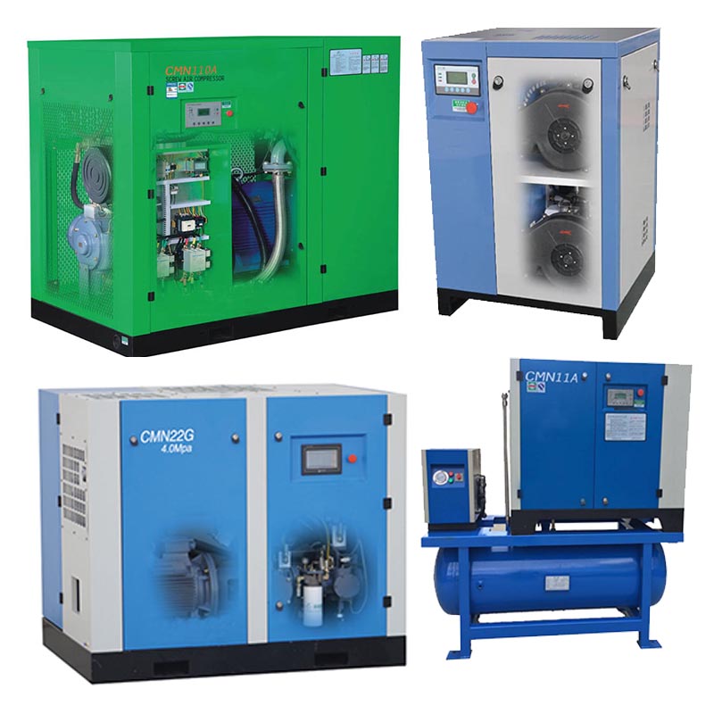 Chemical Plant Oil Free Screw Air Compressor  for CE/UL