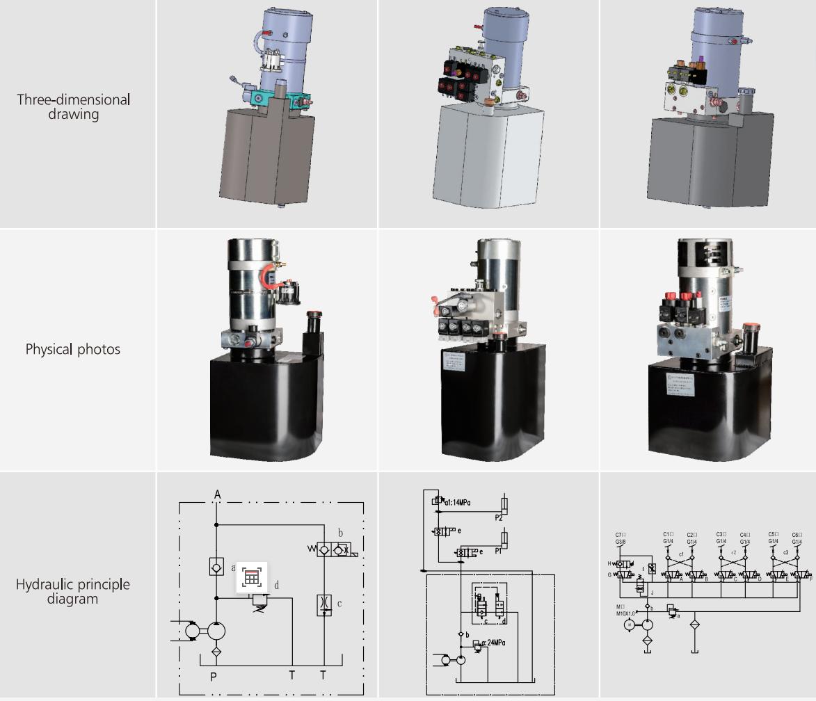 ABDS201 Electric Pallet Trucks Series 24V Hydraulic Power Unit
