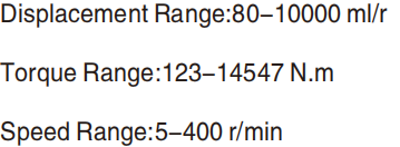 Professional Cheap QJM Series Speed Range 5-400 R/min Sphere Piston Hydraulic Motor for Sale
