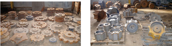 Robust Durability Ease Install Mine Chain Segmental Sprockets for Underground Mining Transportation