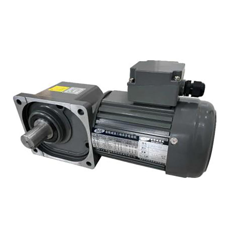 0.4-3.7kw Transmission Gearbox Industrial Hypoid Flange Mounted Medium Straight Cross-axis Dual Surface Gear Reducer