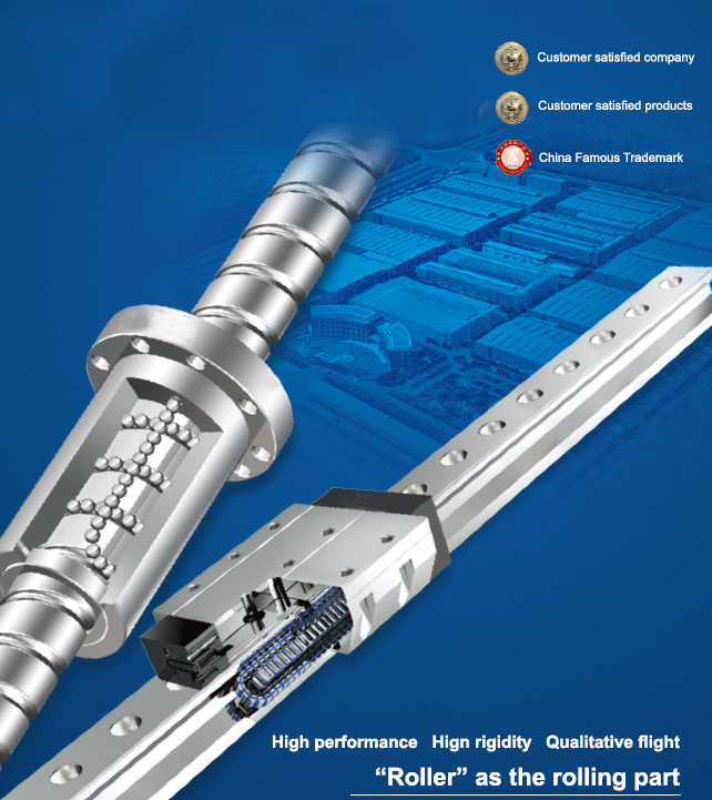 Interchangeable Rolling Linear Guideway Guide Rail for CNC Milling Machine Tool Lathe