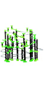 Automatic Chain Lift: Marble Run Playset Accessory, Requires 2 AA Batteries (Not Included), Moves Marbles Around Any Marble Run