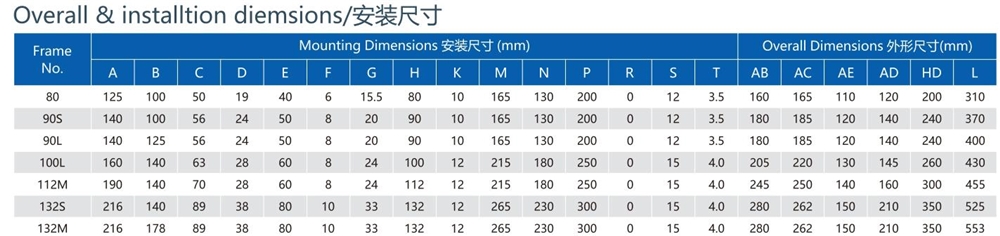 YC/YCL Series High Staring Torque Smooth Turning Low Noise Heavy-Duty Single-Phase Capacitors Start Induction Motor