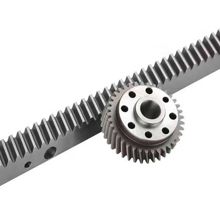 OEM High Quality Rack and Pinion Gear Set Black Custom Marketing Steel Surface Video Energy Support Tooth DIN Material Zinc Core