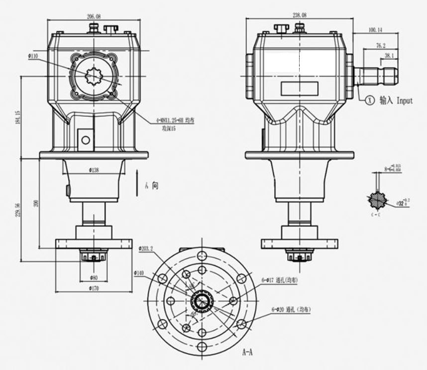 Oil-pump Gearbox