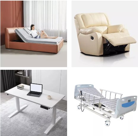 TD-04B Linear Actuator Electric Push Rod With Hand Operated