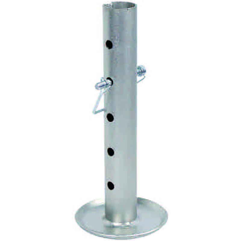1BJY-JT-05 Capacity 5000LBS Trailer Parts and Accessories Trailer Jack Foot Plate with Pin Base for A-Frame Boat Removable