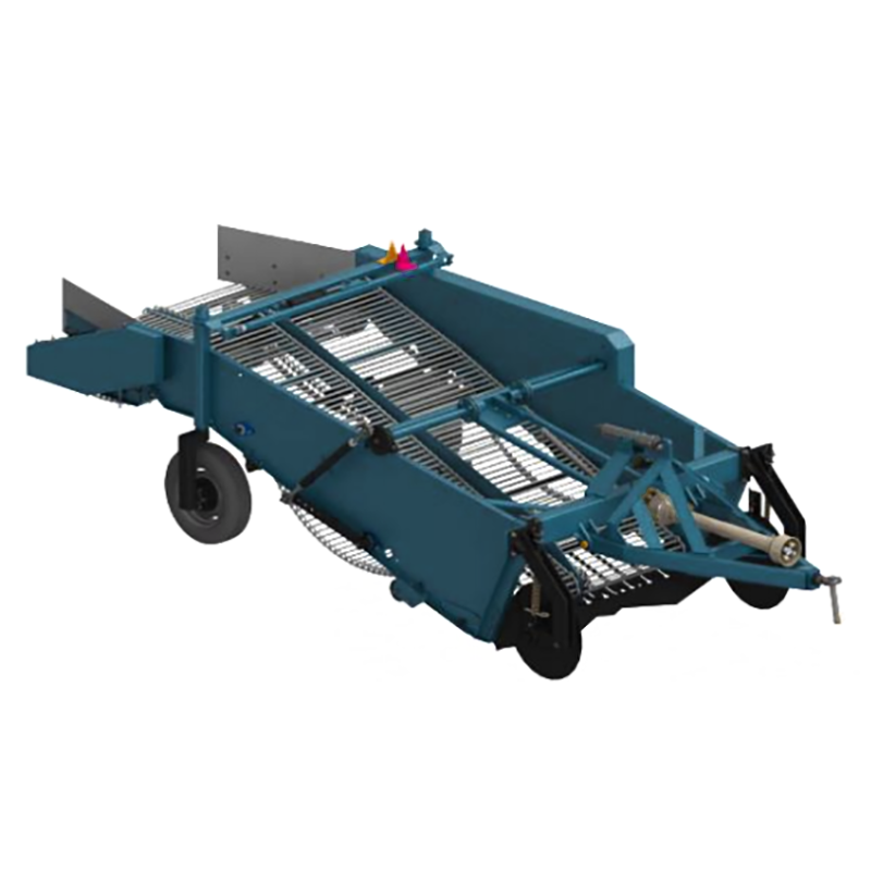 AWB-1600AAR 2 ROWS No Damage Potato Harvester 1150kg Trailed Potato Diggers for Carrots, Garlic or Onions