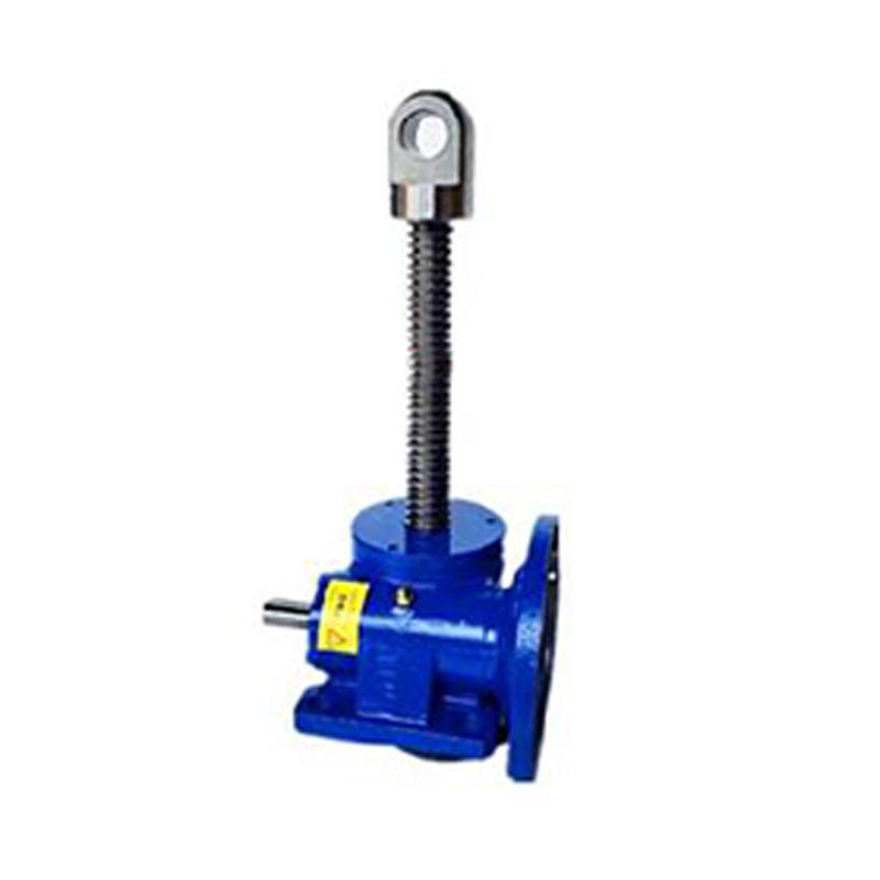 Electric or Manual Drive Screw Jack Worm Gear Lifting Mechanism