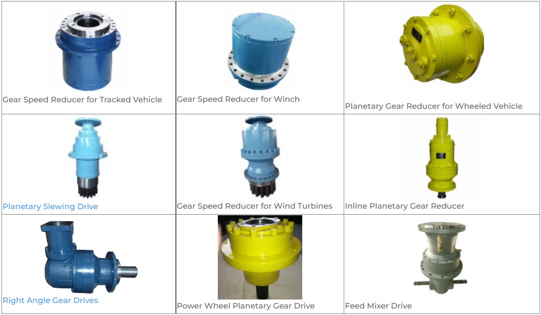 PAG Auger Drive Planetary Gear Reducer Gattle TMR Feed Mixer Gearbox for Trailed Vertical Stationary Machines Feeder Mixing