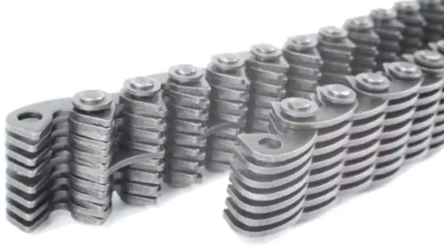 Conveyor Flank Contact Inverted Tooth Stainless Steel Silent Chain