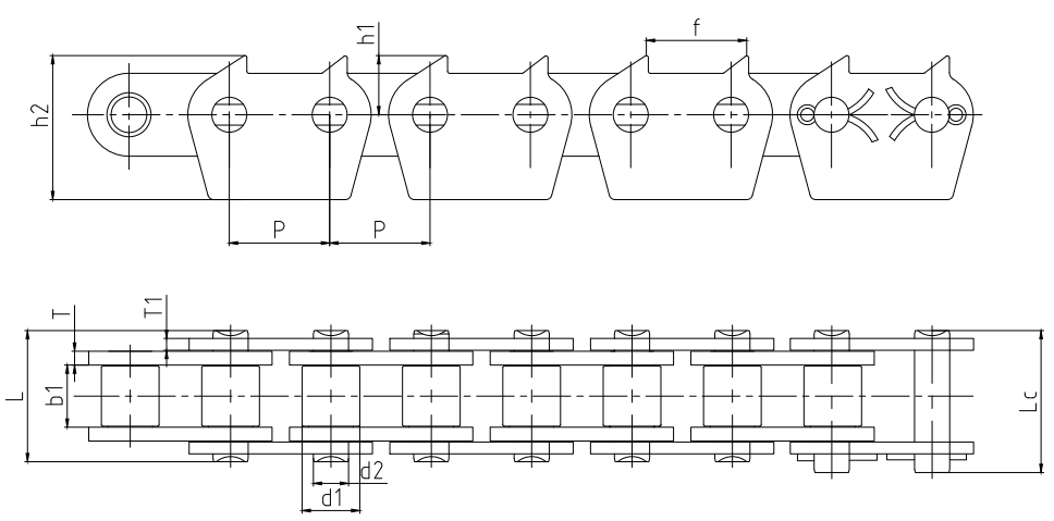 Agricultural Spare Parts Logging Machinery Chains for Sale