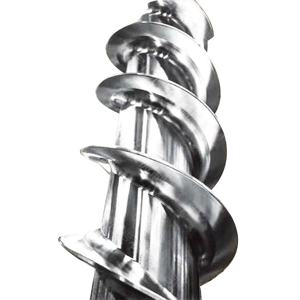 Carbon Steel Stainless Steel Auger Screw Conveyor Flight Knife Continuous Winding Spiral Blades