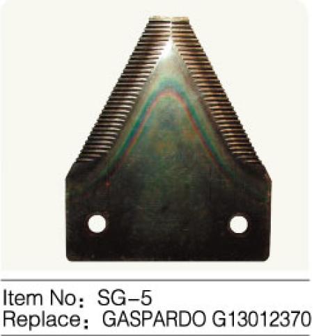 SG-5 Knife Section Replacement of Agricultural Combine Harvester GASPARDO G13012370
