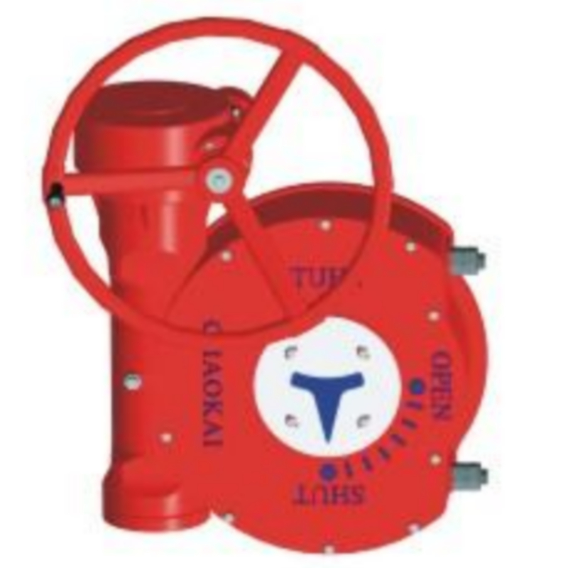 Professional Electric Hydraulic Worm Gear Unit Ball Plug Valve Operator Actuator Gearbox for Wholesales