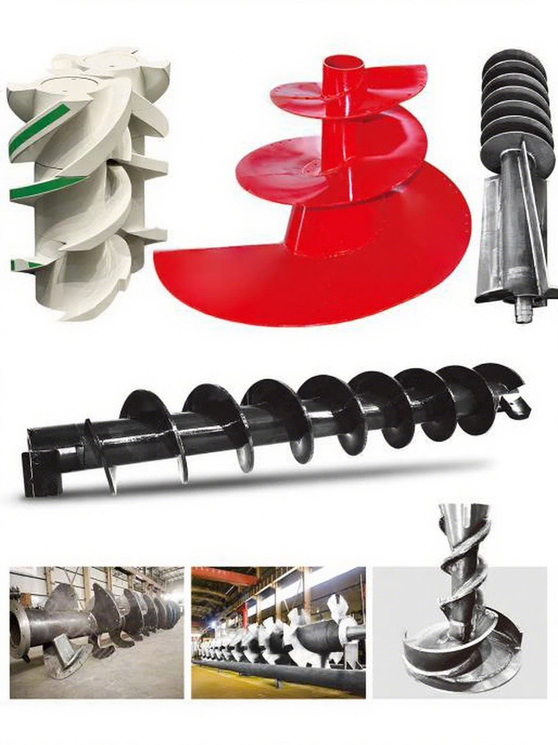 Screw Conveyor Livestock Machinery Auger Shaft for Feed Systems Poultry & Dairy Farms Farm Auger Transport