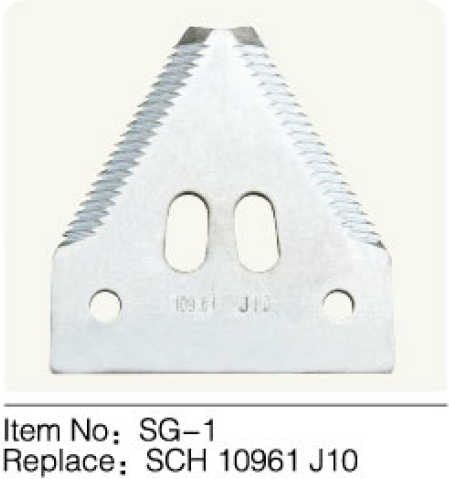 SG-1 Knife Section for Agricultural Combine Harvester SCH 10961 J10