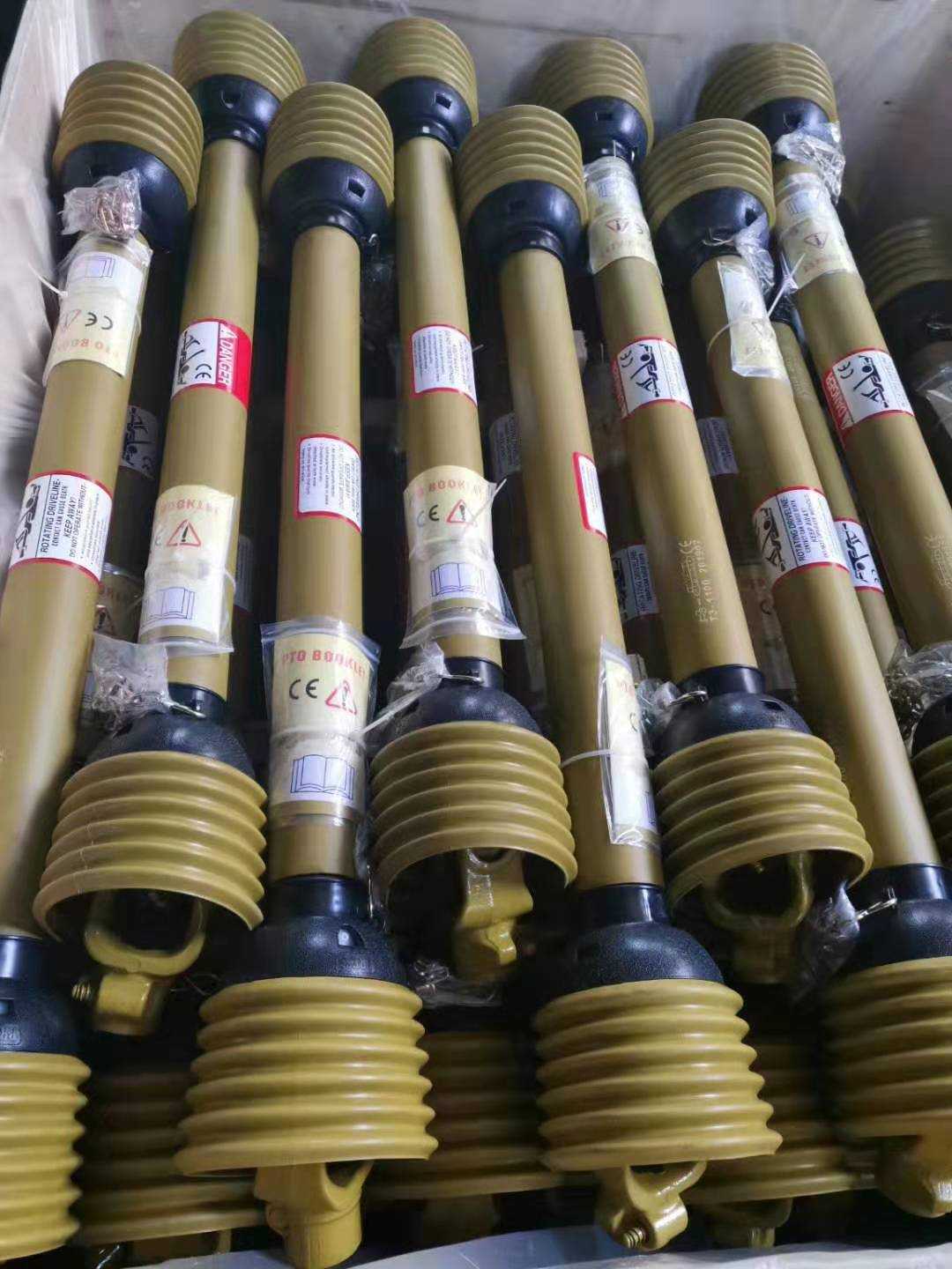 Agricultural Parts Tube Spline Kubota Cardan Tractor Truck Adapter 540 Pto Drive Shaft With Clutch Yoke Torque Limiter