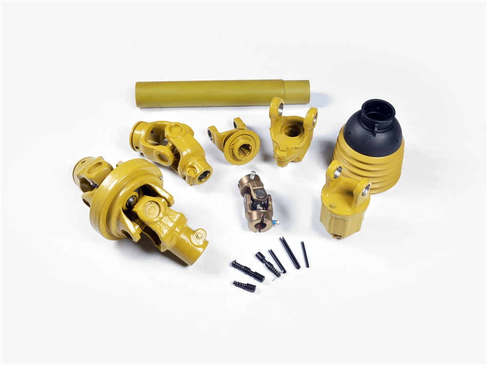 Agricultural PTO Shaft Yoke Tractor Clutch Spline U Joint Cardan Couplings Cross Drive Universal Metal Power Take off Shaft