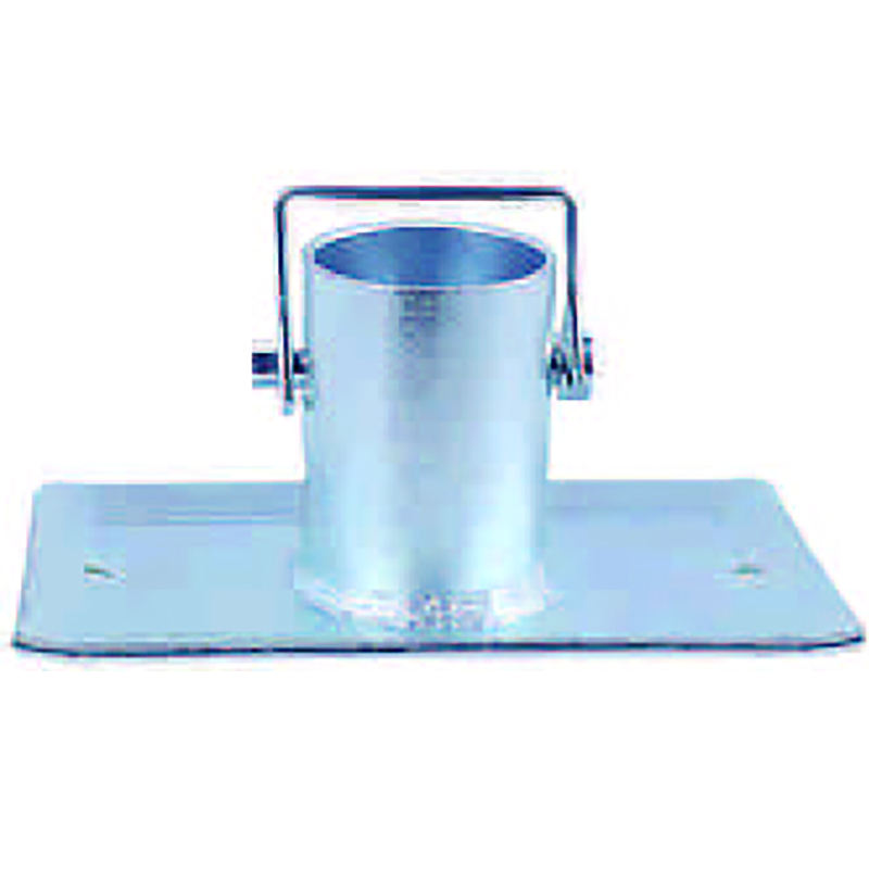 1BJY-JT-01 Capacity 5000LBS Trailer Parts and Accessories Trailer Jack Foot Plate with Pin Base for A-Frame Boat Removable