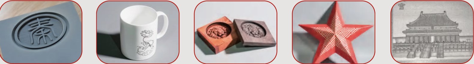 3D Fiber Laser Marking Machine for Various Metals and Some Plastic Materials