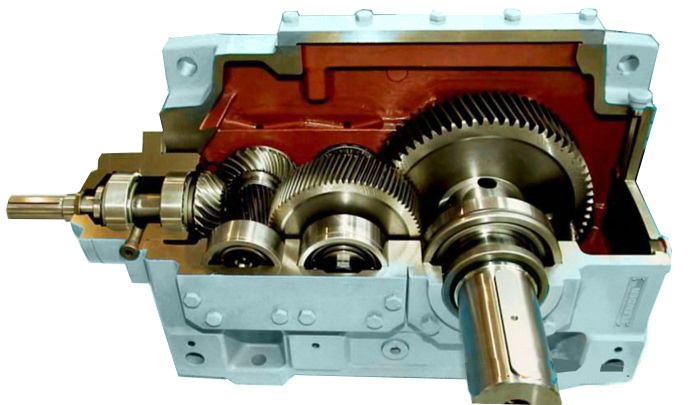 Unique Heavy-Duty Speed Reducer Multiplier Gearbox Helical New Design Concrete Gearbox Guaranteed Quality Speed Reducer