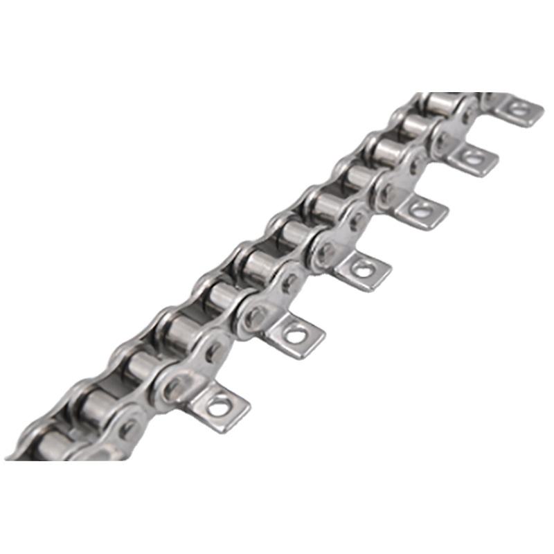 SSC10B-1 B Series Stainless Steel Short Pitch Precision Roller Chain with Straight Plate and Sprockets in Steel