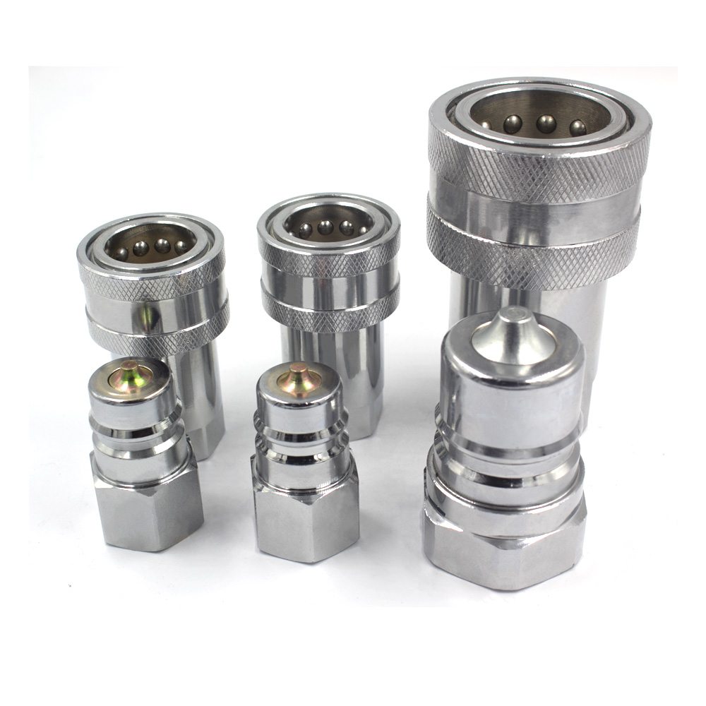 KZE 3/8 Inch  NPT/BSP Thread  Female /male Hydraulic Quick Connector &hydraulic Quick Release Coupling