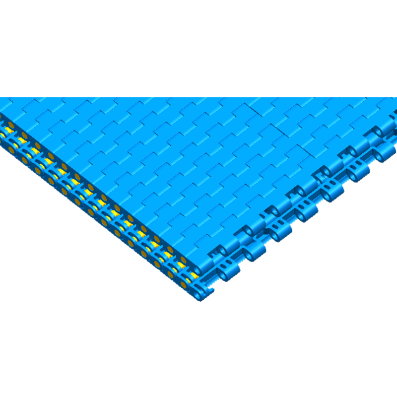 8835 Series 8.8mm Ultra-small Pitch Flat Top Chain Network Plastic Chain for Sale