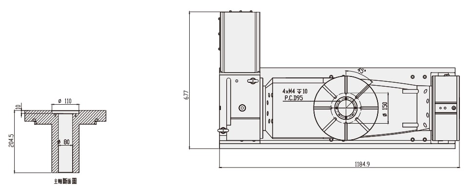 WT-SL320 Various Good Quality China Industrial Metal Cnc Machining Center Accessories