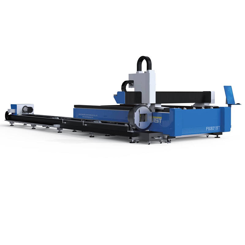 TC-FST Customized 1-6kw Plate and Tube Integrated Fiber Laser Cutting Machine for Metal Sheet Tube
