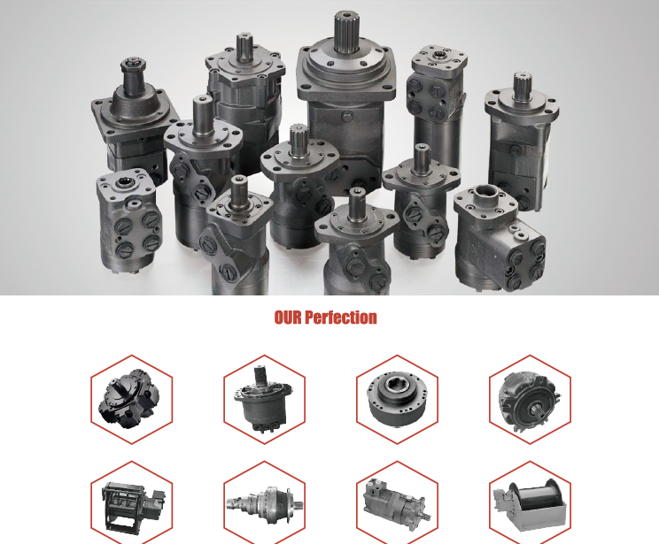 Professional Cheap QJM Series Speed Range 5-400 R/min Sphere Piston Hydraulic Motor for Sale