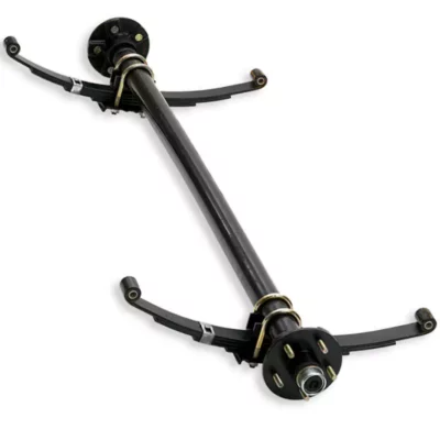 Trailer Axle Shaft Spring Axles With 2000-2200lbs 4 Lug or 5 Lug Hub
