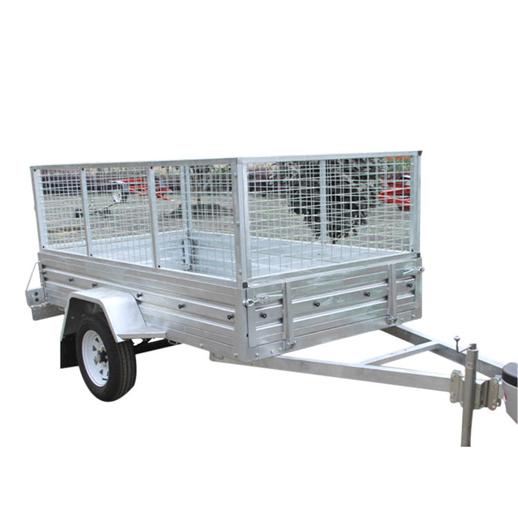 Farm Trailer Camping Machines Tractor Track Truck Dump Tipper Atv Aluminum Utility Truck Small Two Wheel From Chinese Manufac