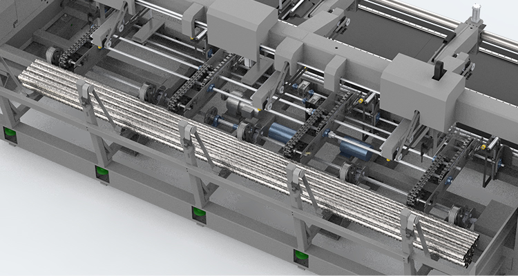 EP Hot Sale 6m 8m Fully Automatic Three Chucks 350mm Tube Cutting High Precision Pipe Laser Cutting Machine