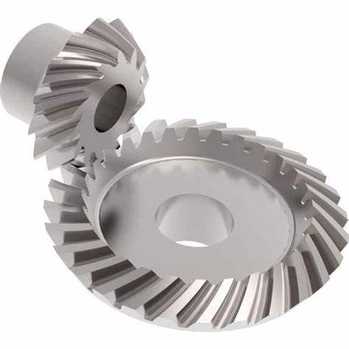Customized High Precision Heat Treated Hardened Tooth Stainless Steel Bevel Gears