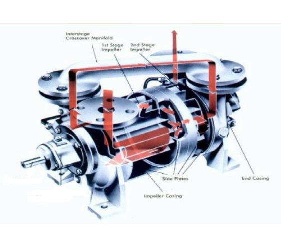 Vacuum Pump Replacement KINNEY KLRC100 KLRC125 KLRC200 KLRC300 KLRC525 Two Stage Water-ring Vacuum Pump