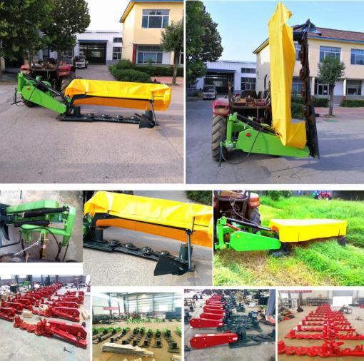 Agricultural Machinery Pto Driven Drum Tractor Mounted Hay Disc Rotary Mower Cutter