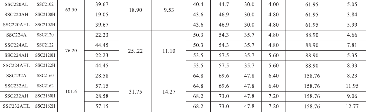 SSC216A SSC2080 Stainless Steel Double Pitch Conveyor Chain and Sprockets in Steel
