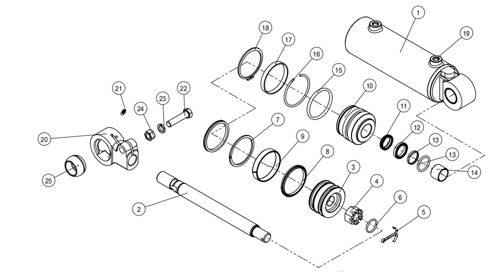 CE Certified Customized Hydraulic Cylinders Manufacturer Custom Tilt Hydraulic Cylinders