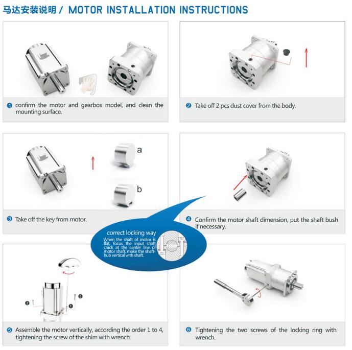 FB Series Precision Planetary Gearbox Planetary Speed Reducer 2 Stage Planetary Gearbox Small Planetary Gearbox Transmission