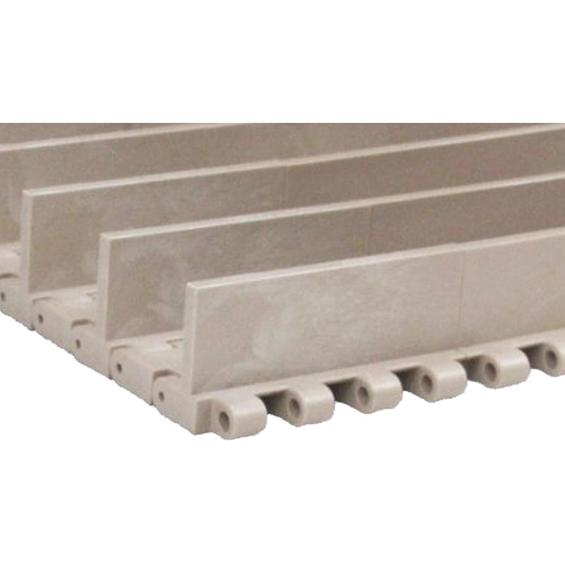 5935 Series Straight Run Plastic Chain Mesh Belt With Baffle